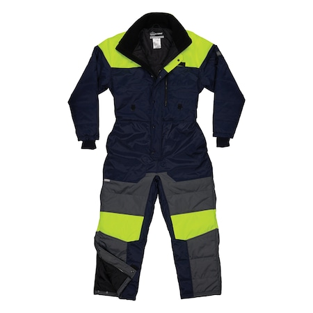 5XL Navy Cold Storage Coverall